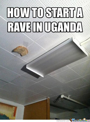 how to start a rave in Uganda